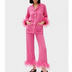 Sleeper Party Pajamas Hot Pink